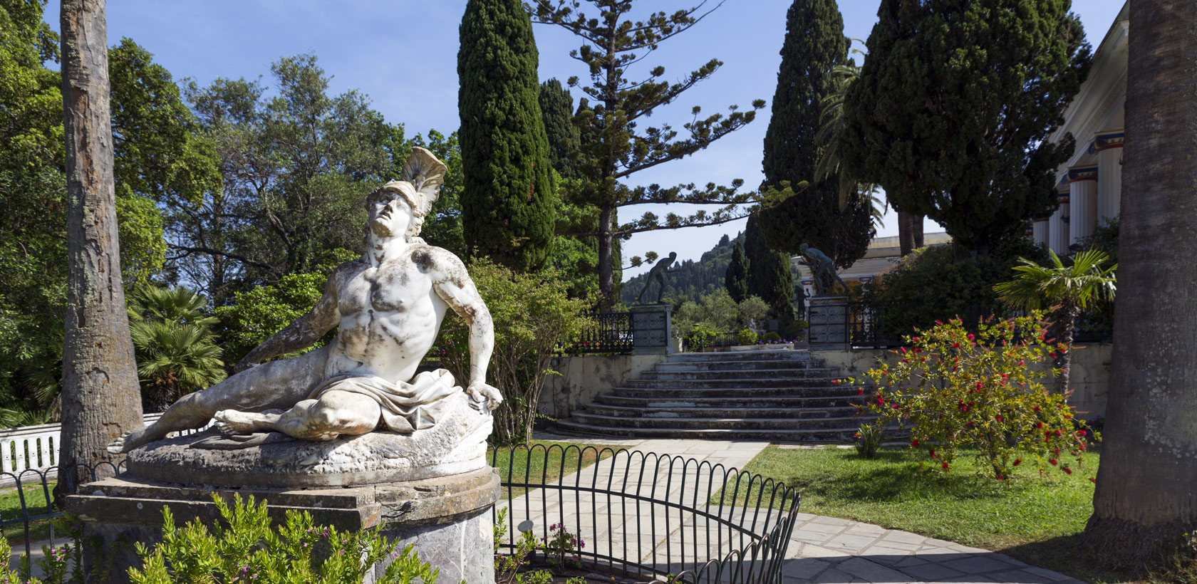 Achilleion in Corfu Greece